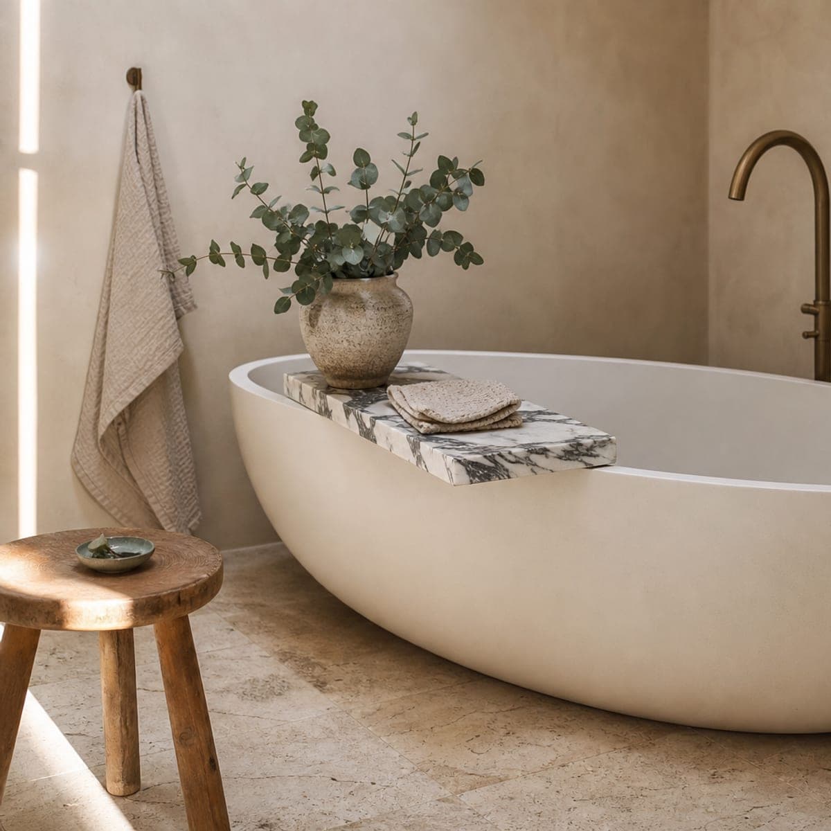 Baignoires en marbre