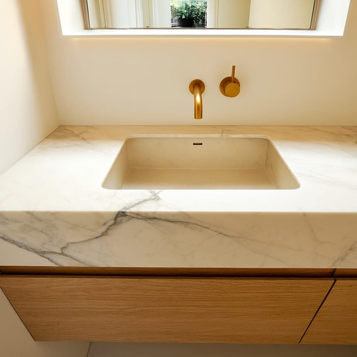 Voir les plans de lavabo en marbre
